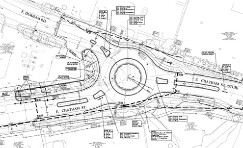 Downtown Roundabouts Plan