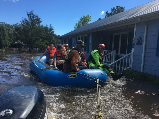 Evacuating a Harnett County family