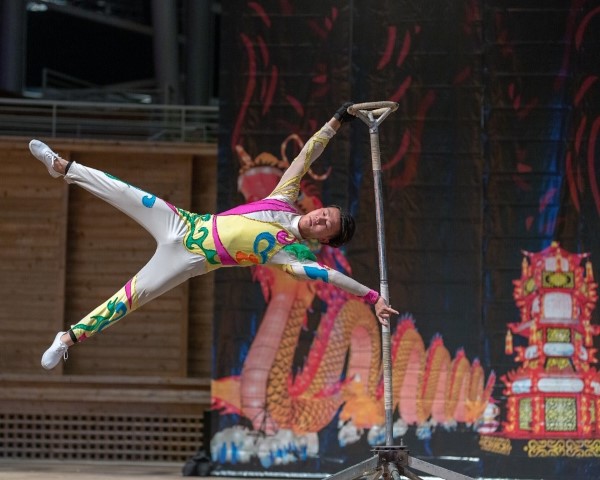 Chinese Lantern Festival Performer