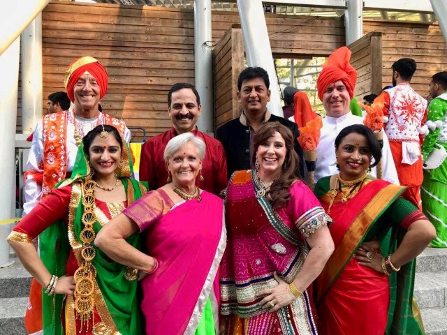 Diwali Council members dance