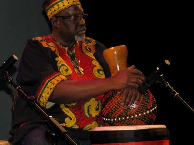 Kwanzaa performer