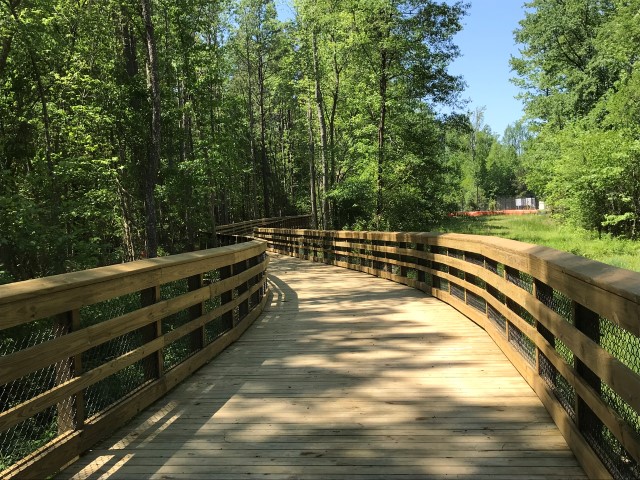 Bridge on greenway