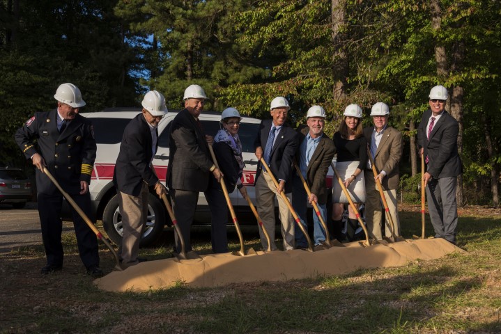 Fire Station 9 groundbreaking