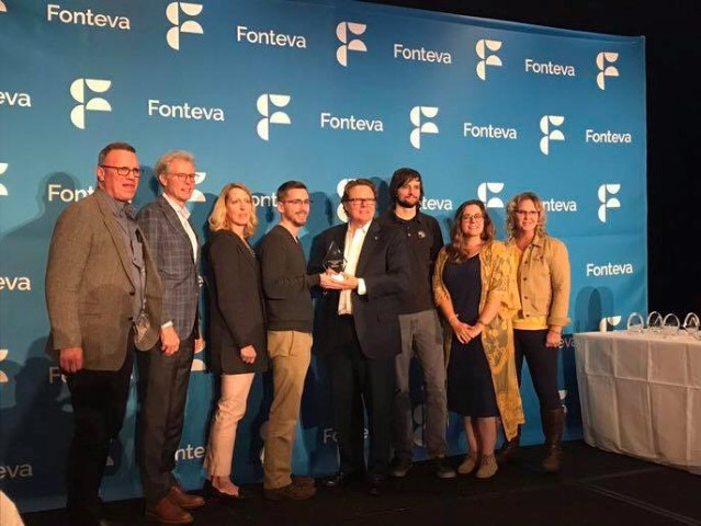 Employees receiving Fonteva Award