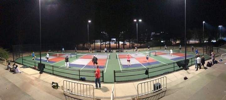 Pickleball courts at CTP