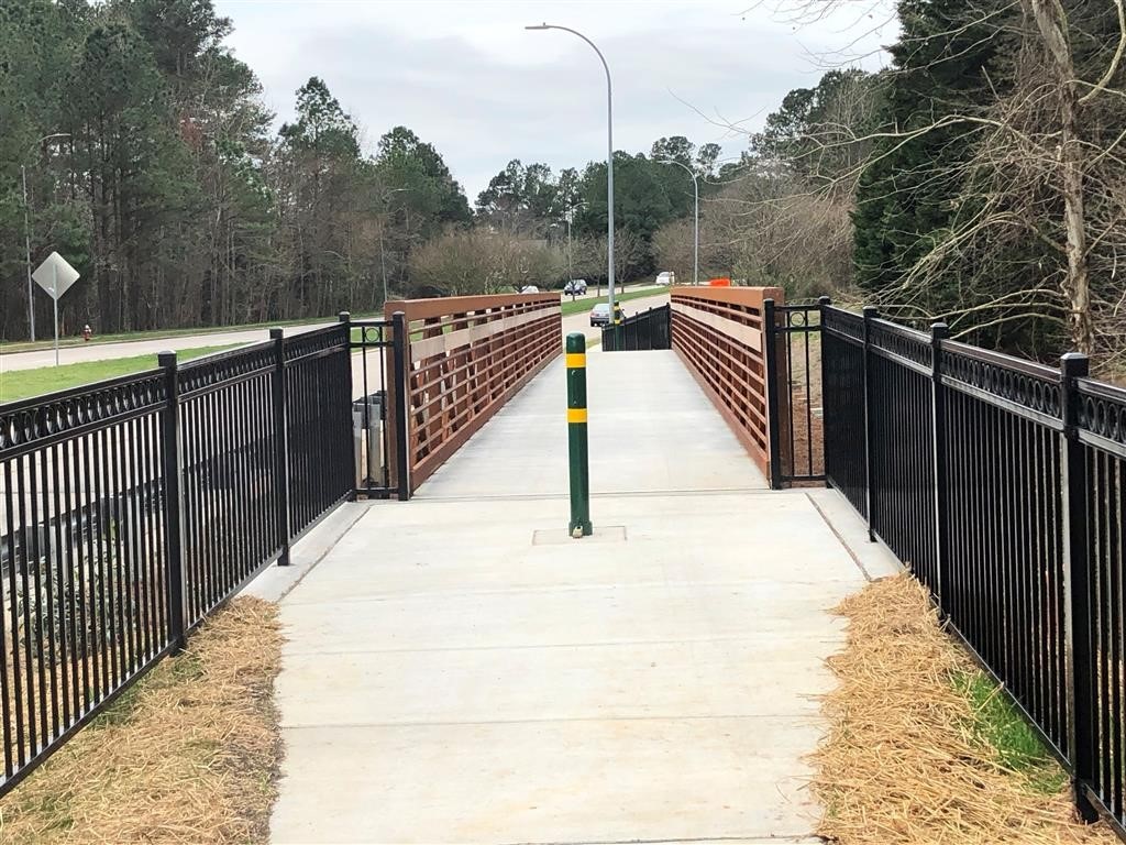 entrance to greenway