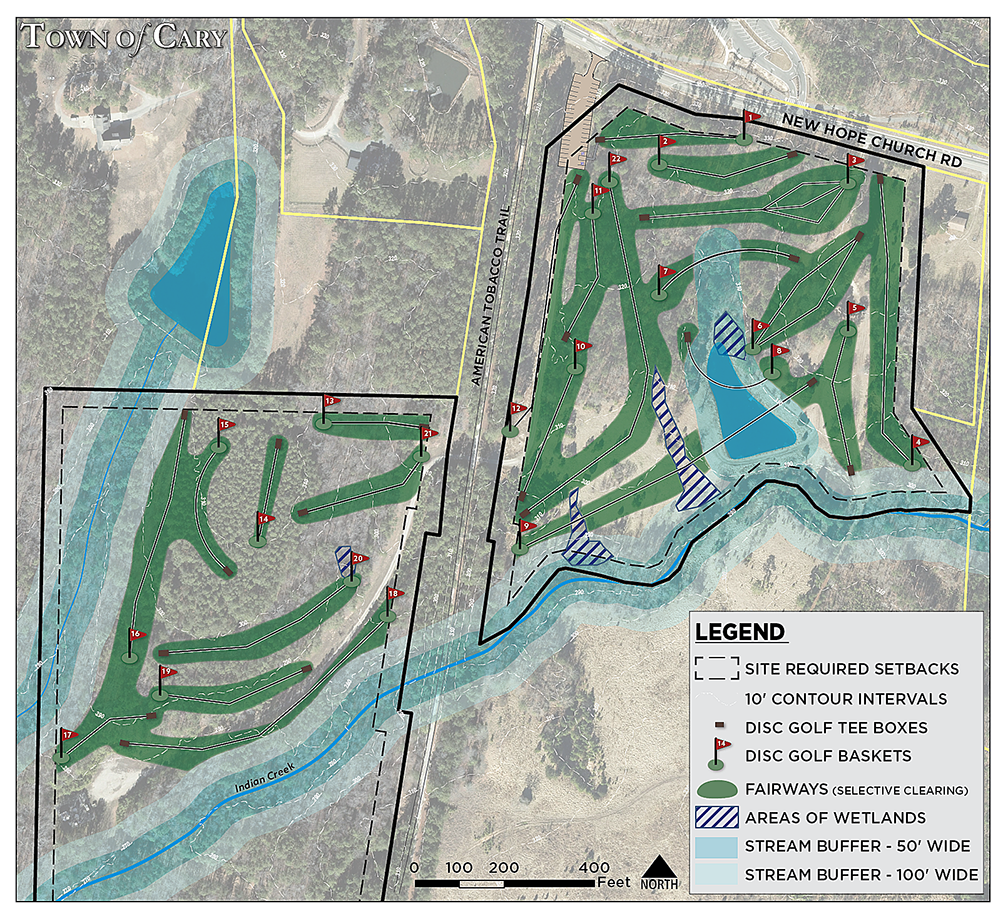 Disc Golf Map