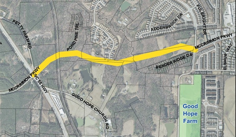 Map of McCrimmon Option 2