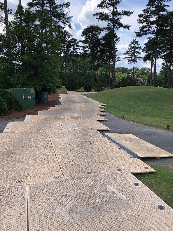 Prestonwood Golf Course Matting