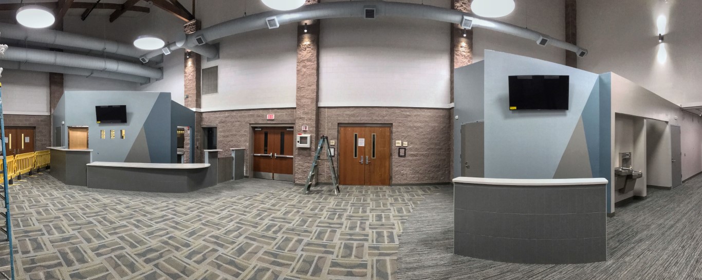 Lobby of Bond Park Community Center