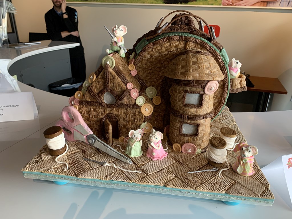 Gingerbread house competition winner