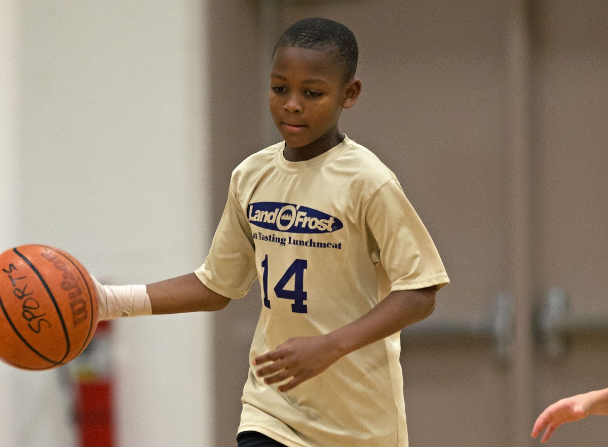 Youth Basketball player