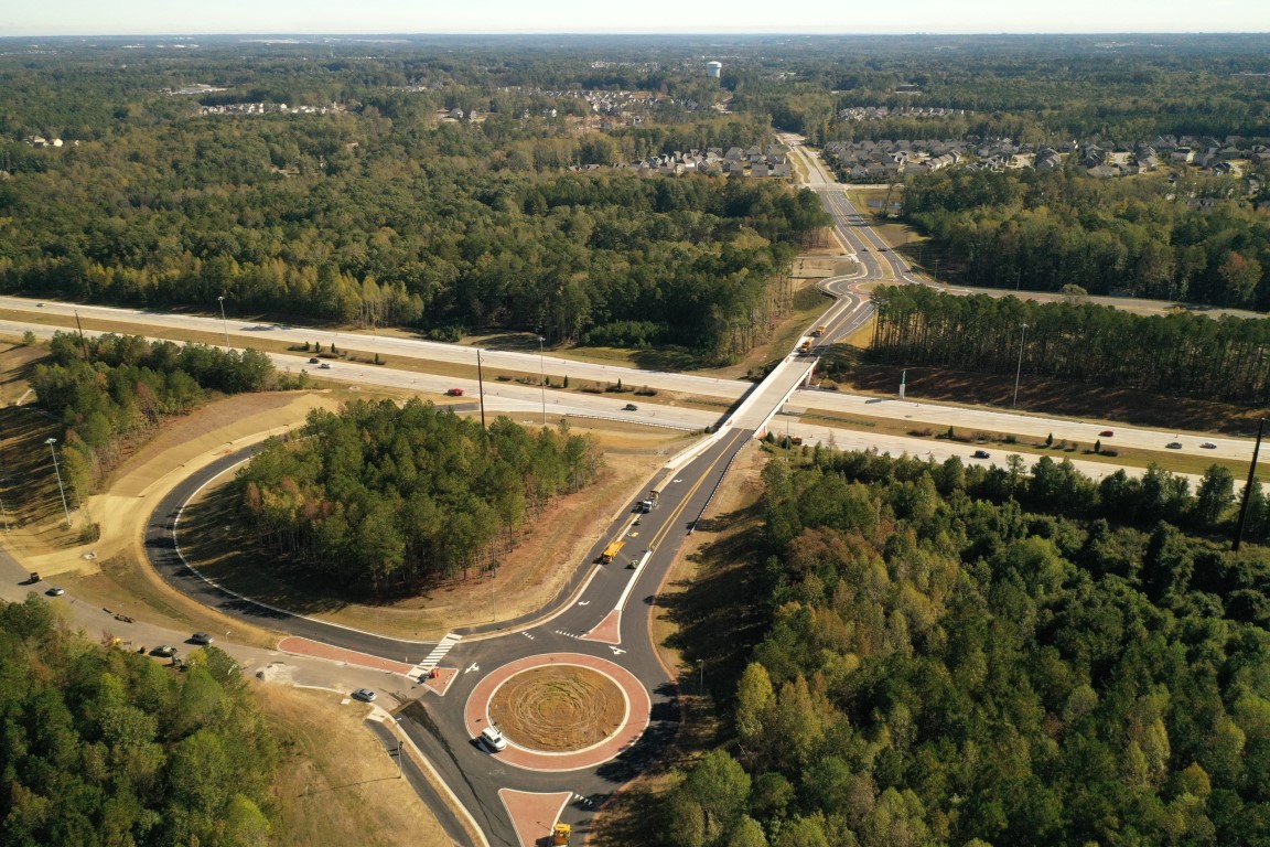 Aerial photo of Morrisville Parkway