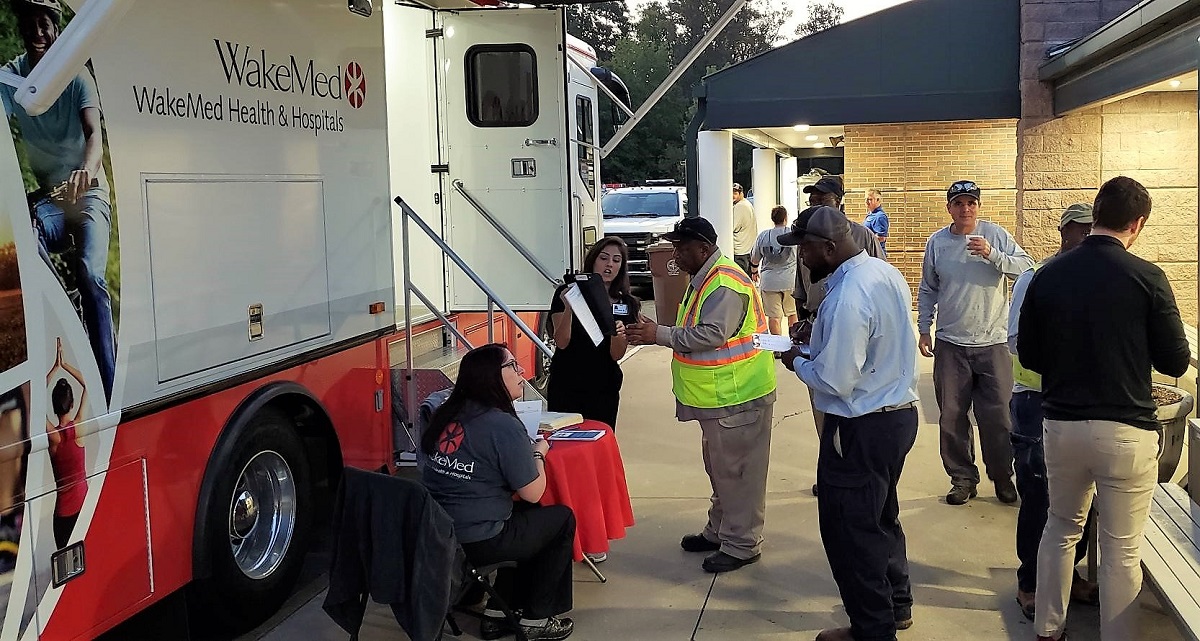 Flu Clinic at Public Works