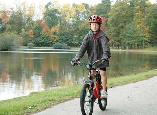 Symphony Lake Biker