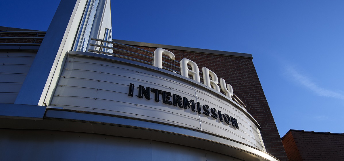 Cary Theater Marquee