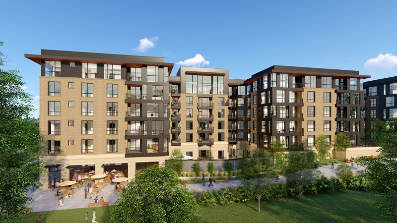 Park View Apartments Rendering