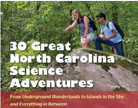 Awards.Authoring 30 Great NC Science Adventures Book Cover