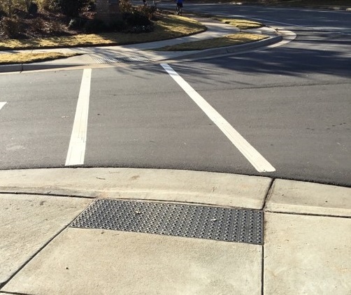 ADA compliant crosswalk