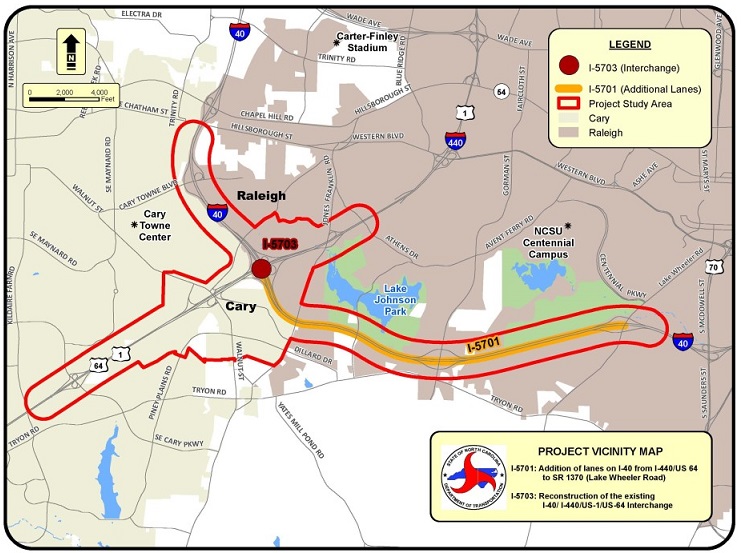 Map of Crossroads Junction Ramps