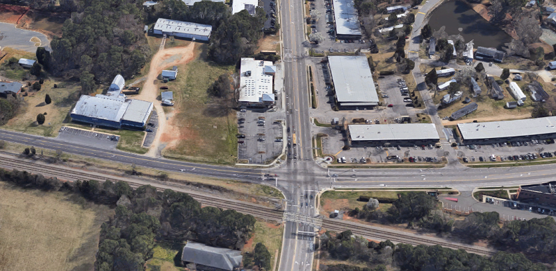 NE Maynard Rd aerial view