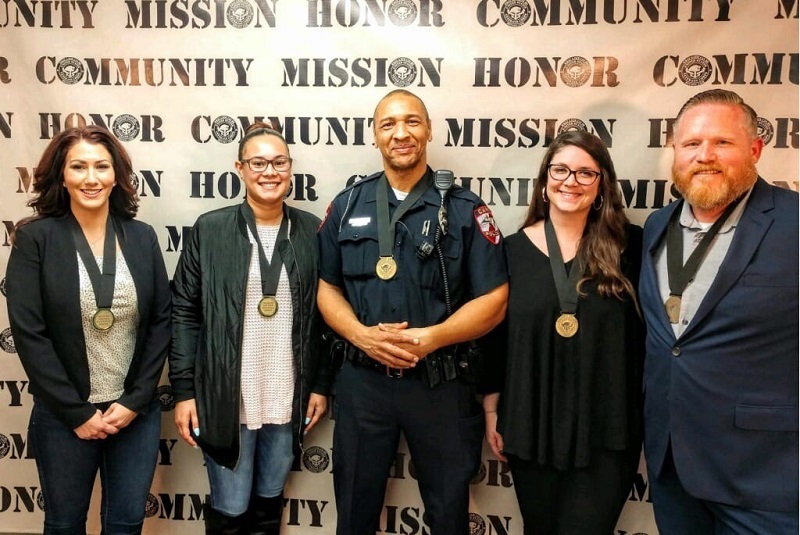 Community Warrior Award recipients