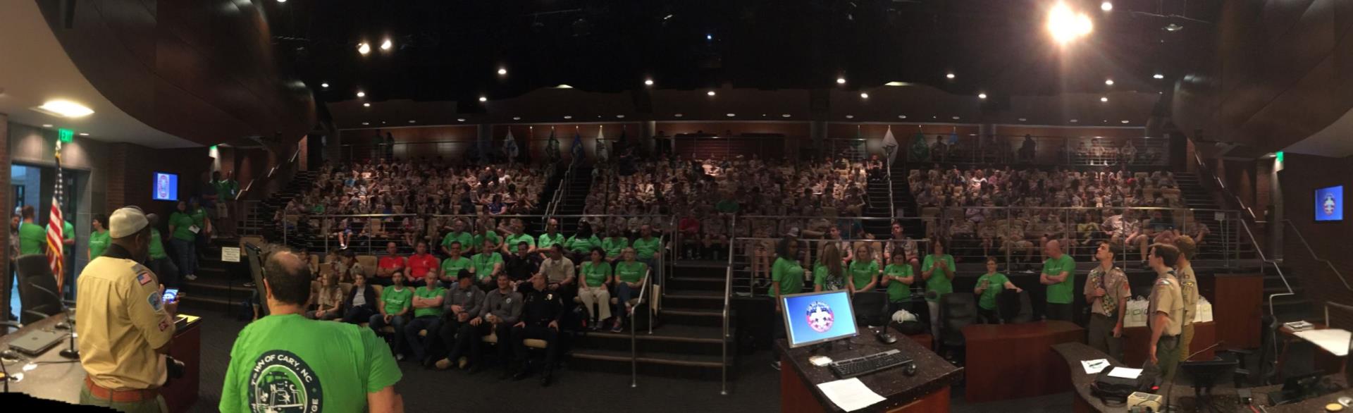 Council Chamber at Opening Ceremony 2019