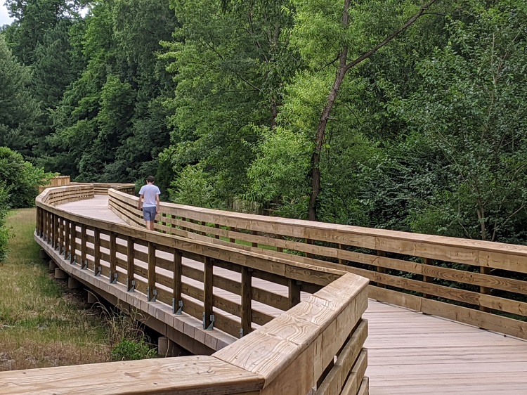 White Oak Creek Greenway Boardwalk