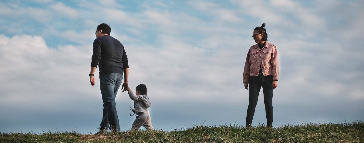 Family on Hilltop