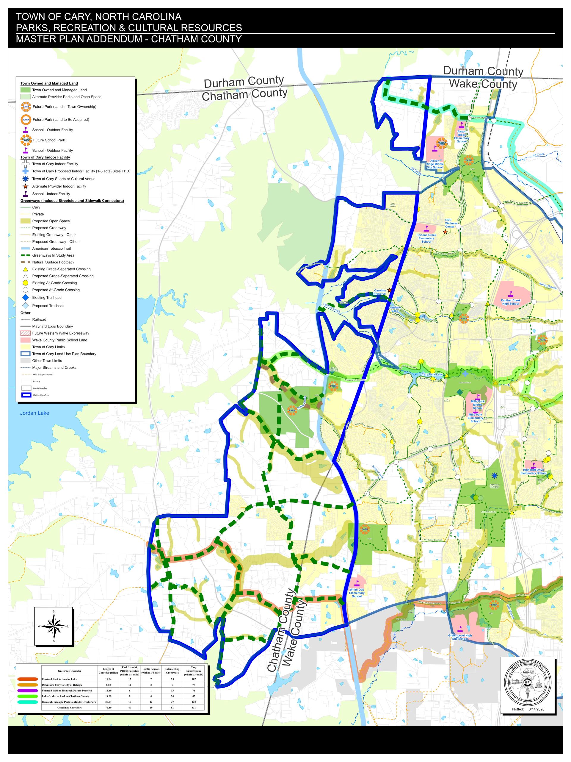 PRCR Master Plan Addendum Map