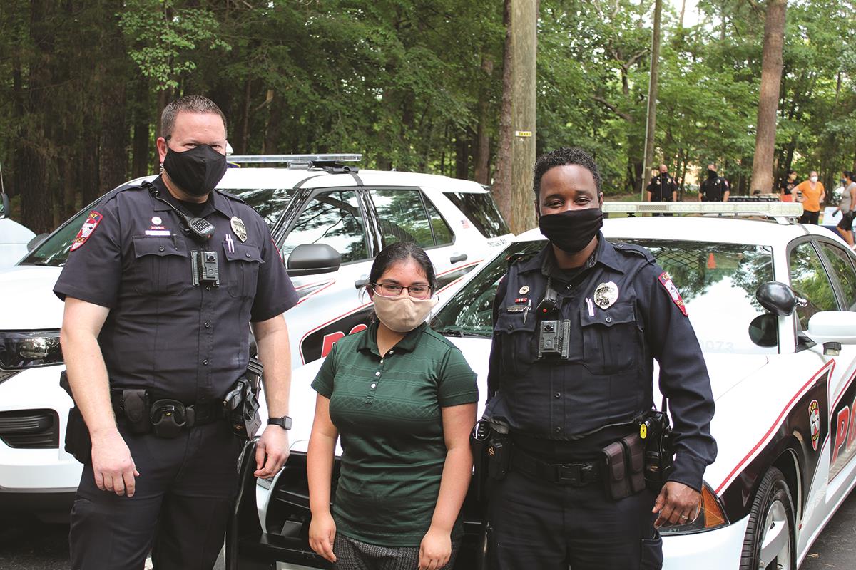 Cary police officers