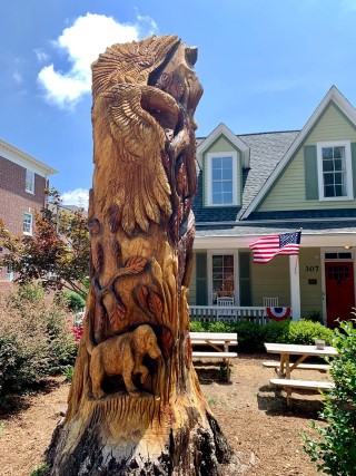 Nature Tree carving