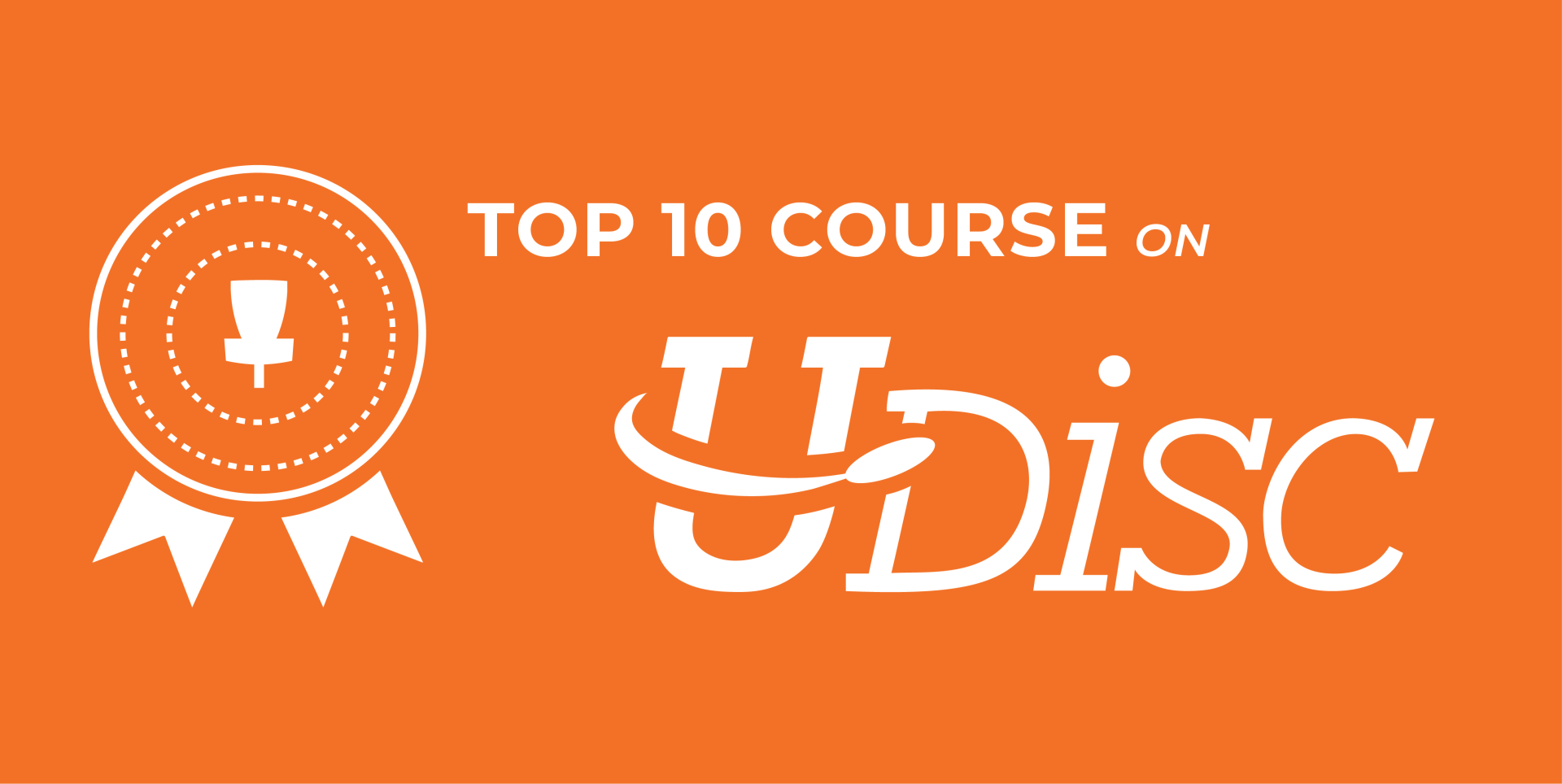 Top 10 Courses on UDisc Banner