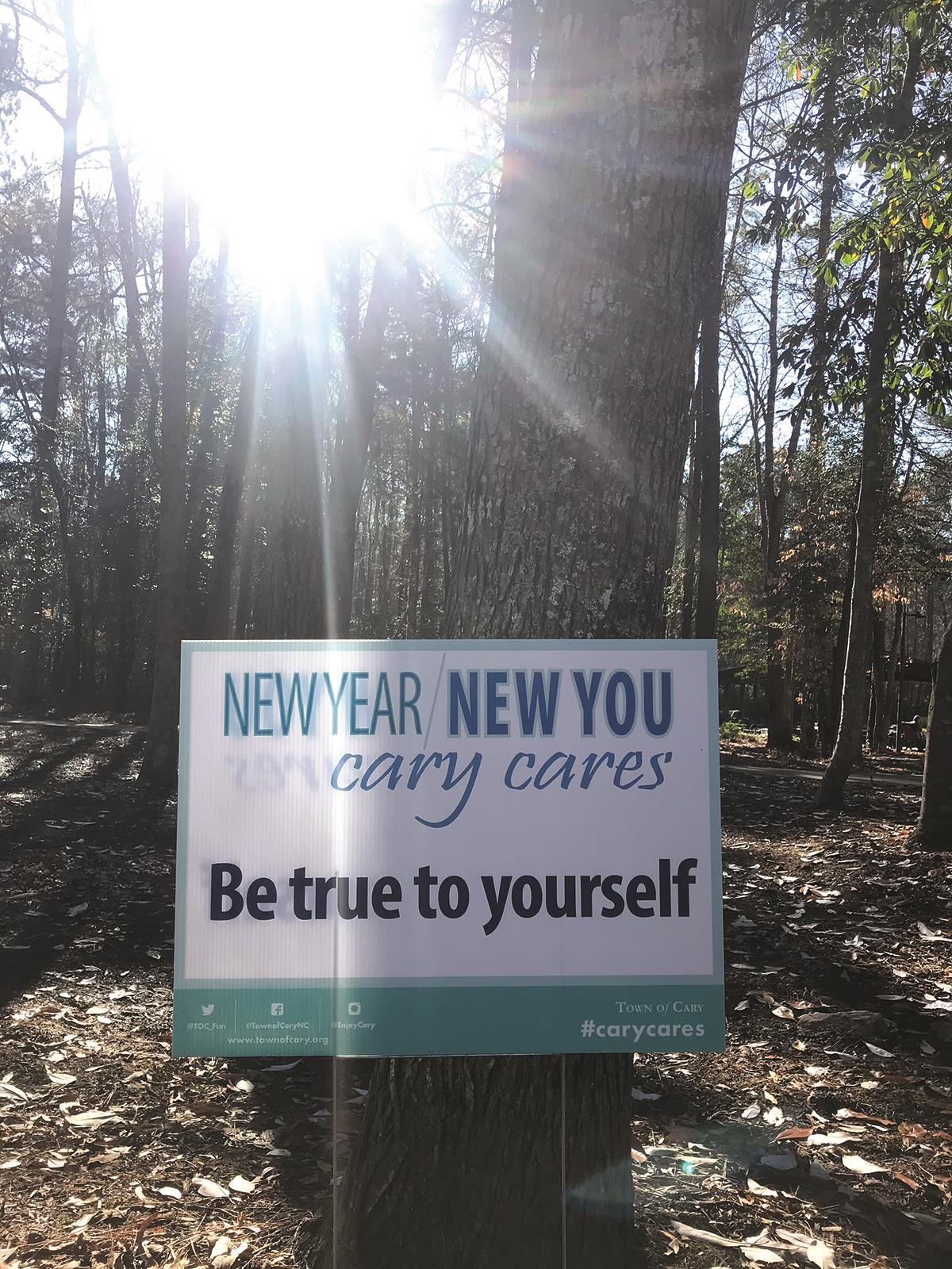 New Year New You Sign