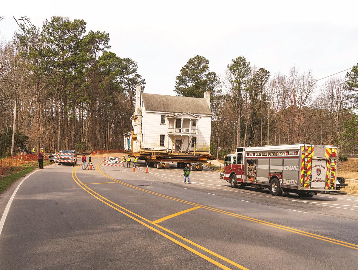 Relocation of the Nancy Jones House