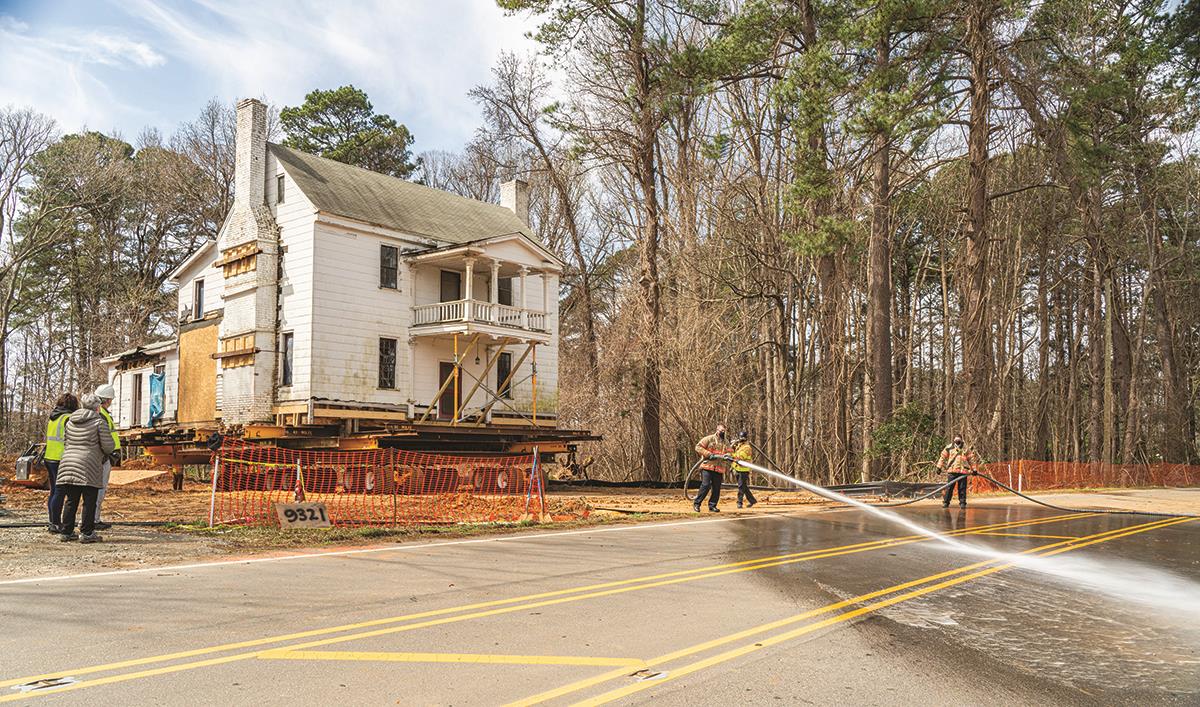 Relocation of the Nancy Jones House