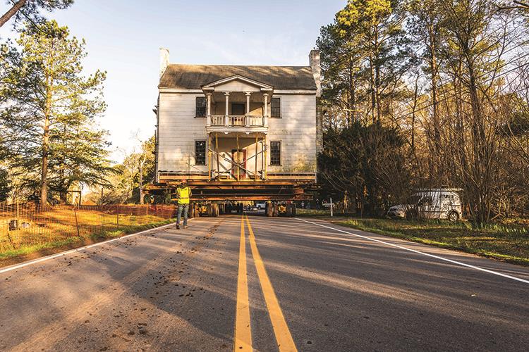 Relocation of the Nancy Jones House