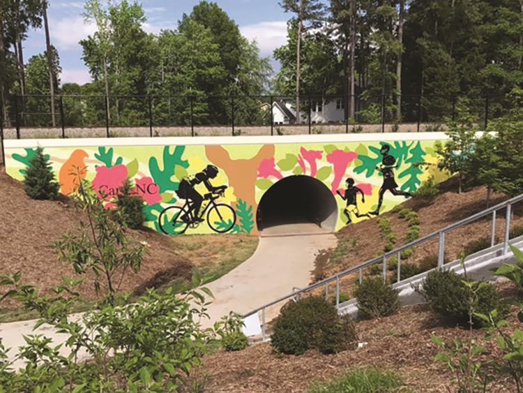 White Oak Creek Greenway Mural