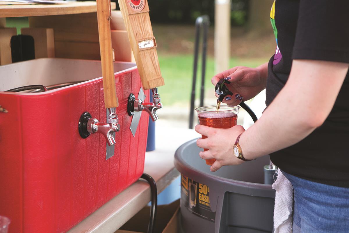 Beer at Celebrate Cary event