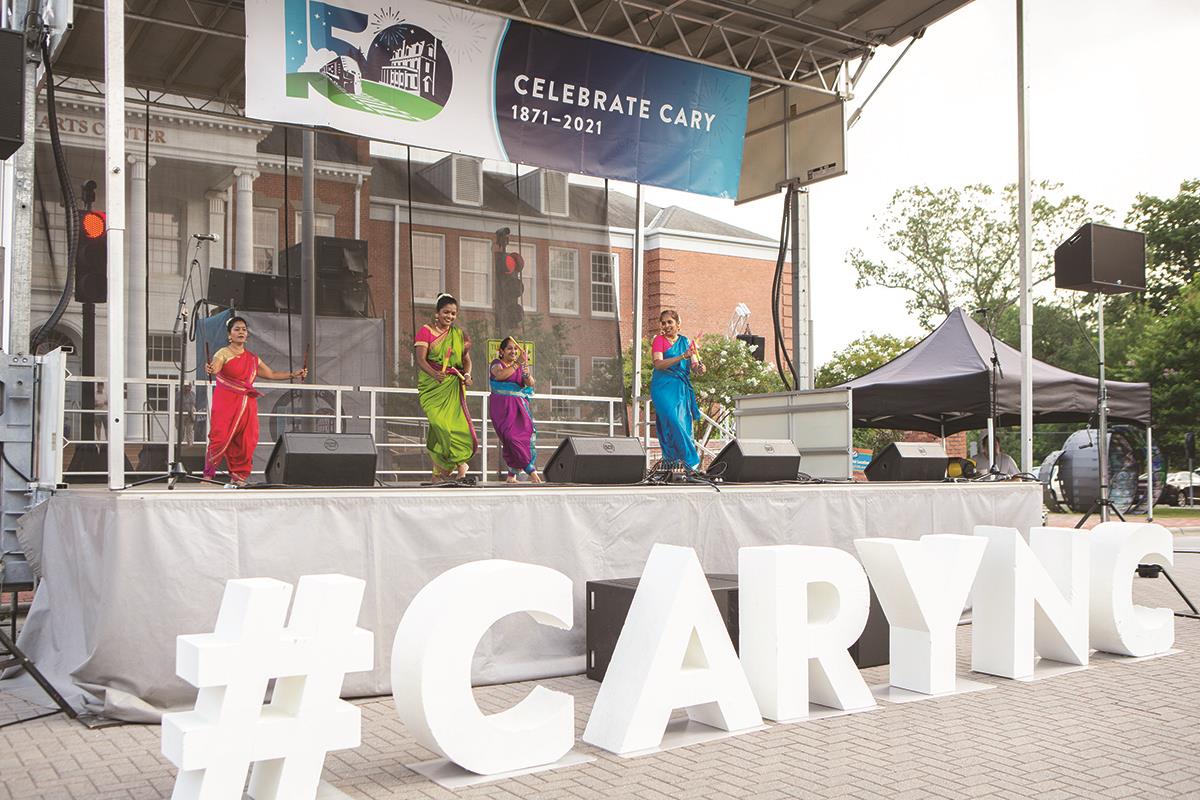 Performance at Celebrate Cary event