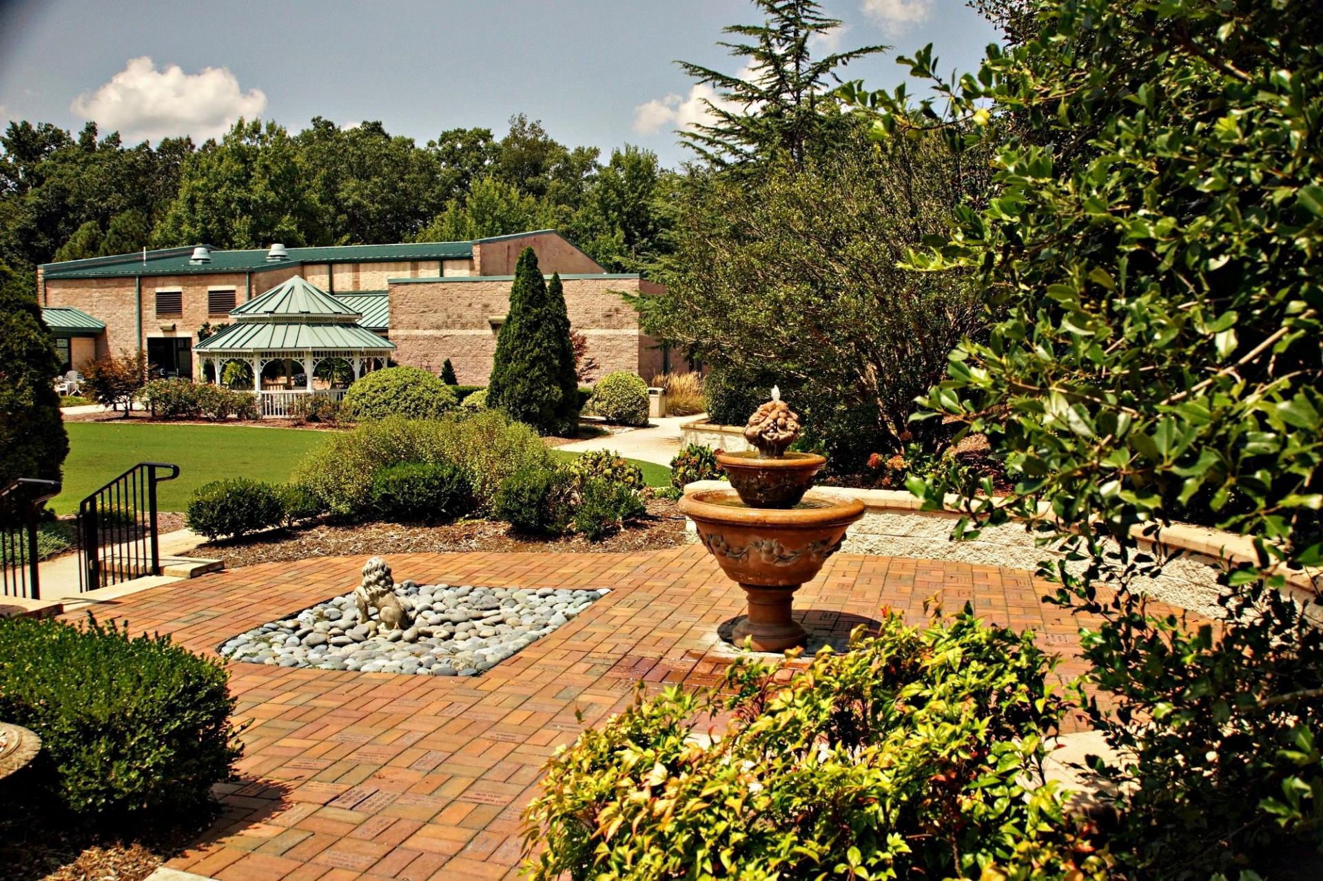 Fountain with Background