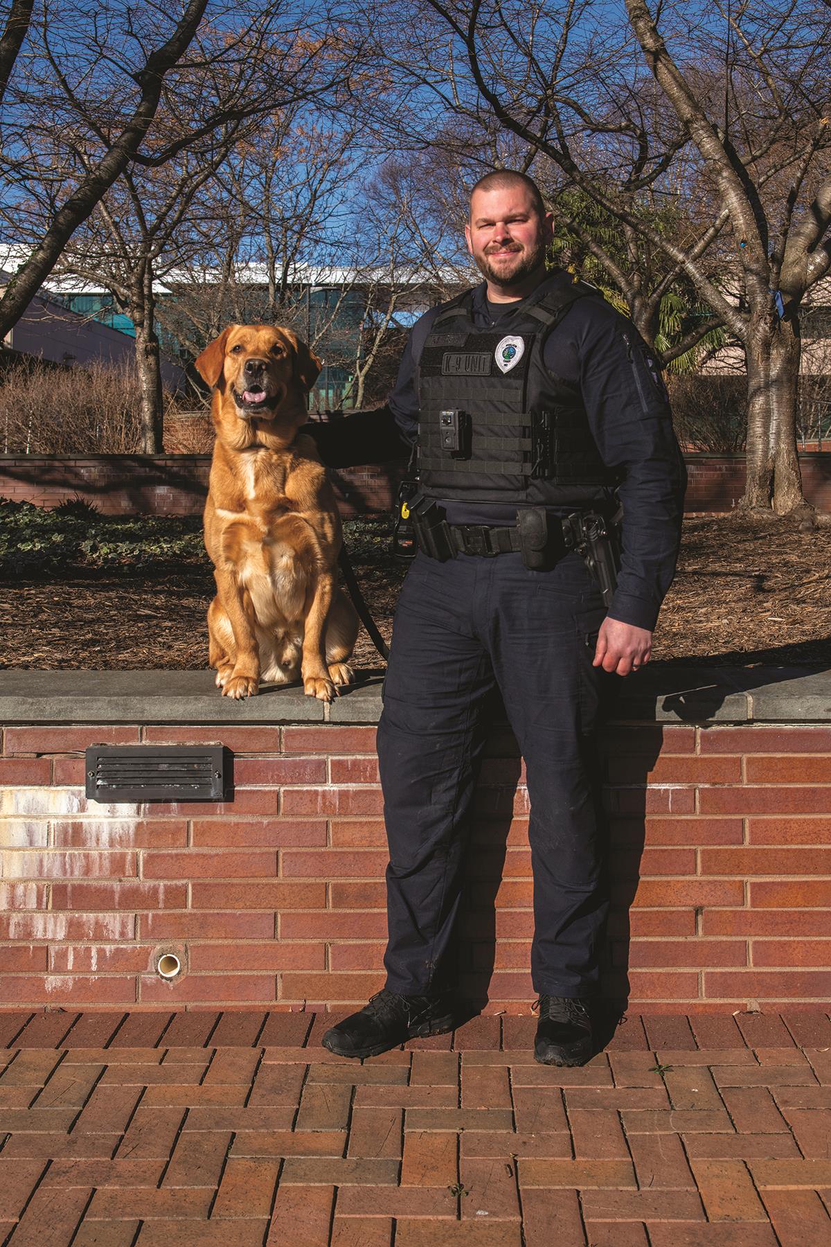 Officer and K9