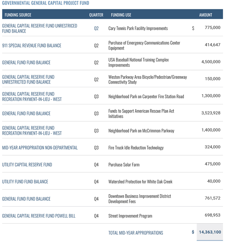 Capital Project Fund