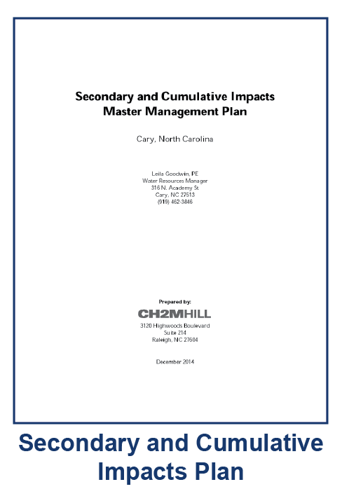 Secondary and Cumulative Impacts Plan