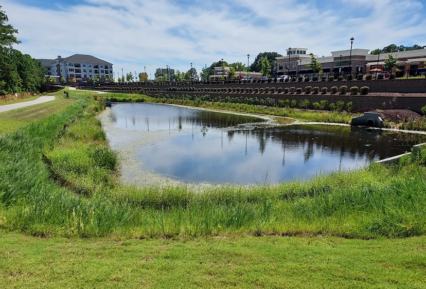 Stormwater wet pond