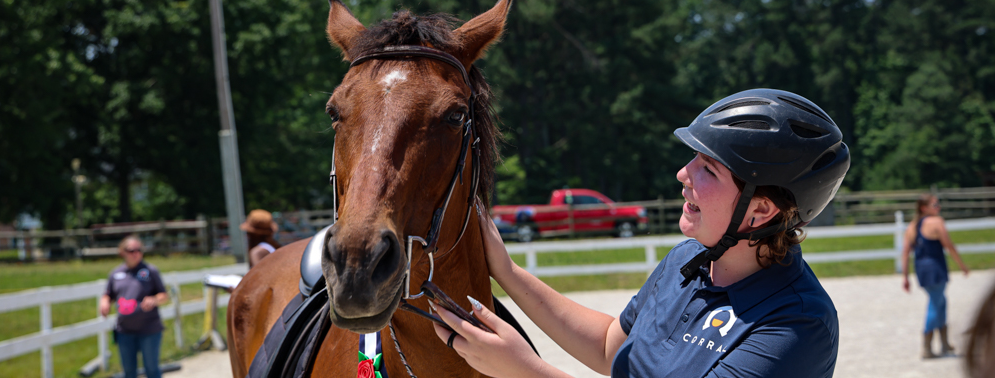 River with trainer