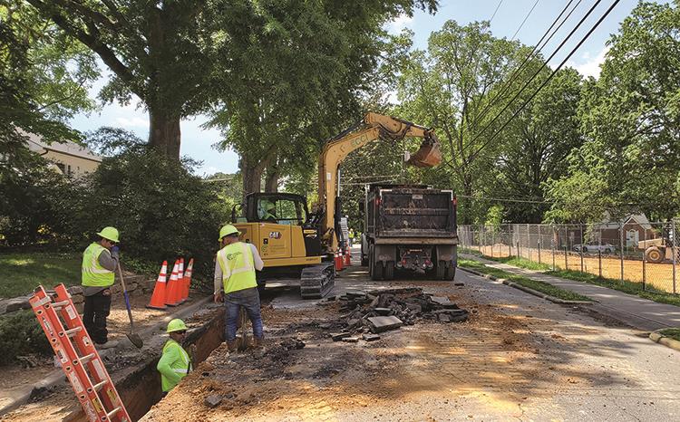 Harrison Avenue Work