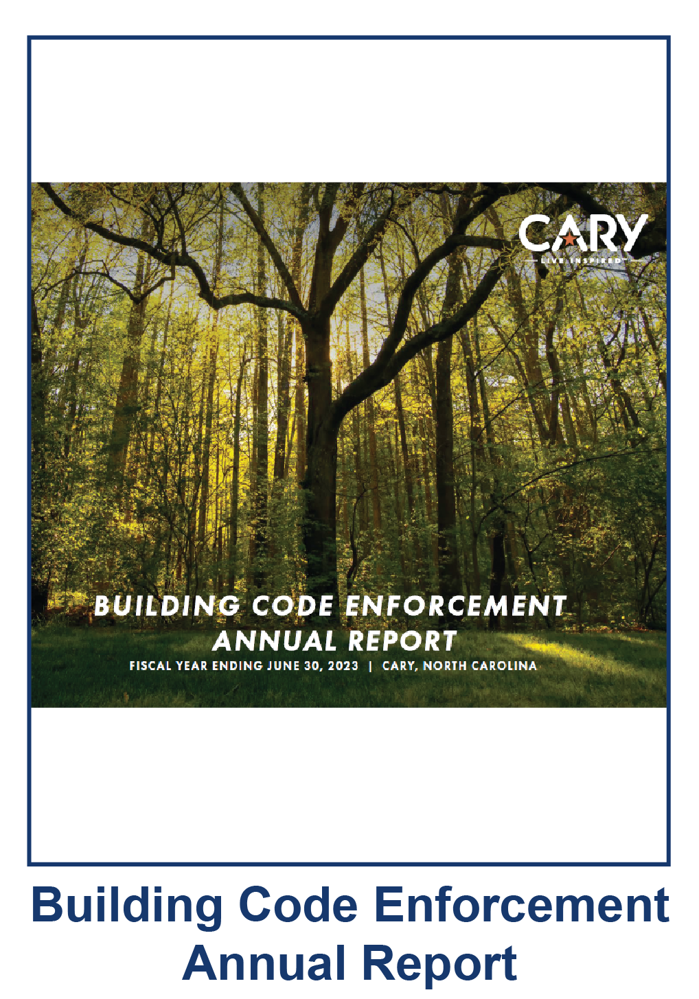 Building Code Enforcement Annual Report