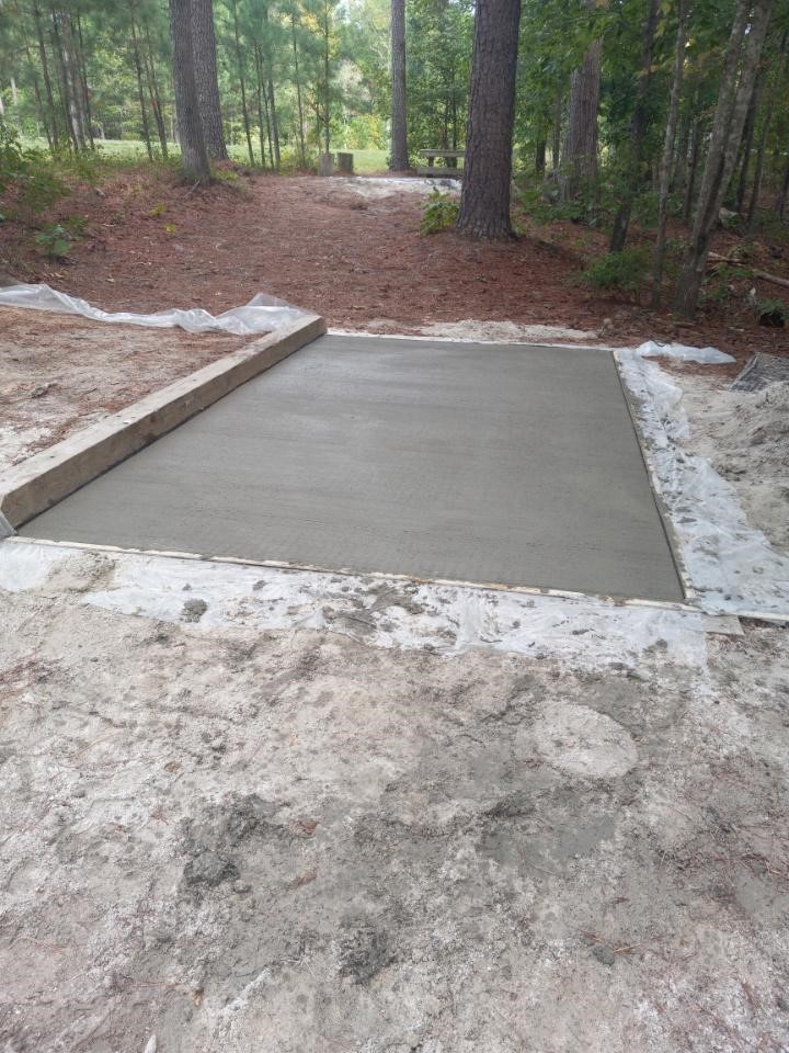 Concrete Pads 1