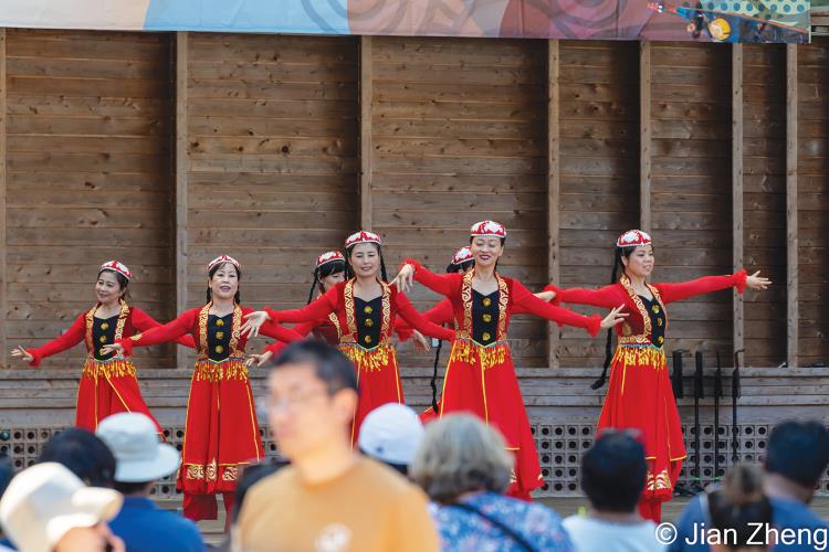 Performers at Asia Fest